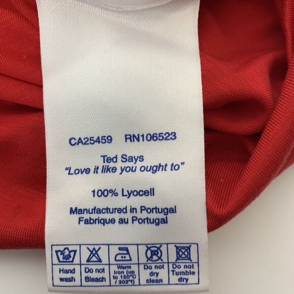 Ted Baker Sleeveless Top Tassel Wrap Tie Red Size 1 XS Summer Party - Picture 13 of 16